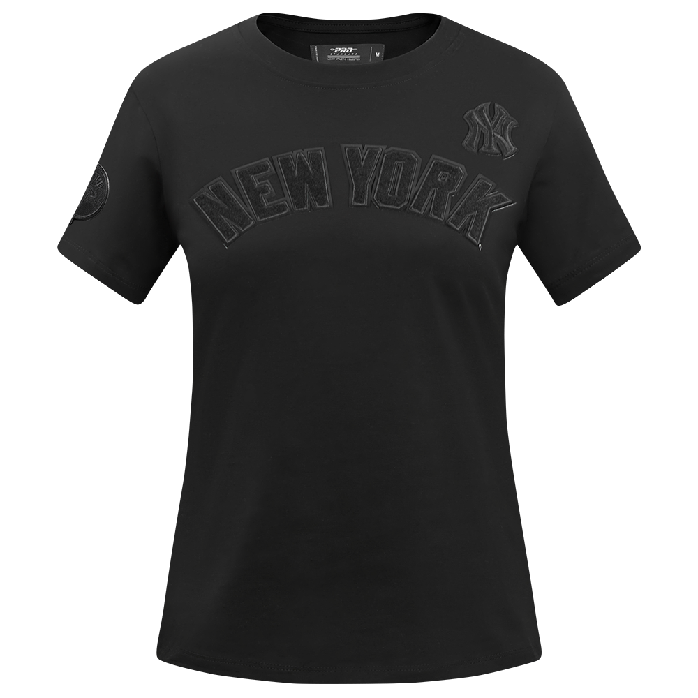 MANGA CORTA CROP MLB NEW YORK YANKEES CLASSIC 3BK PARA MUJER