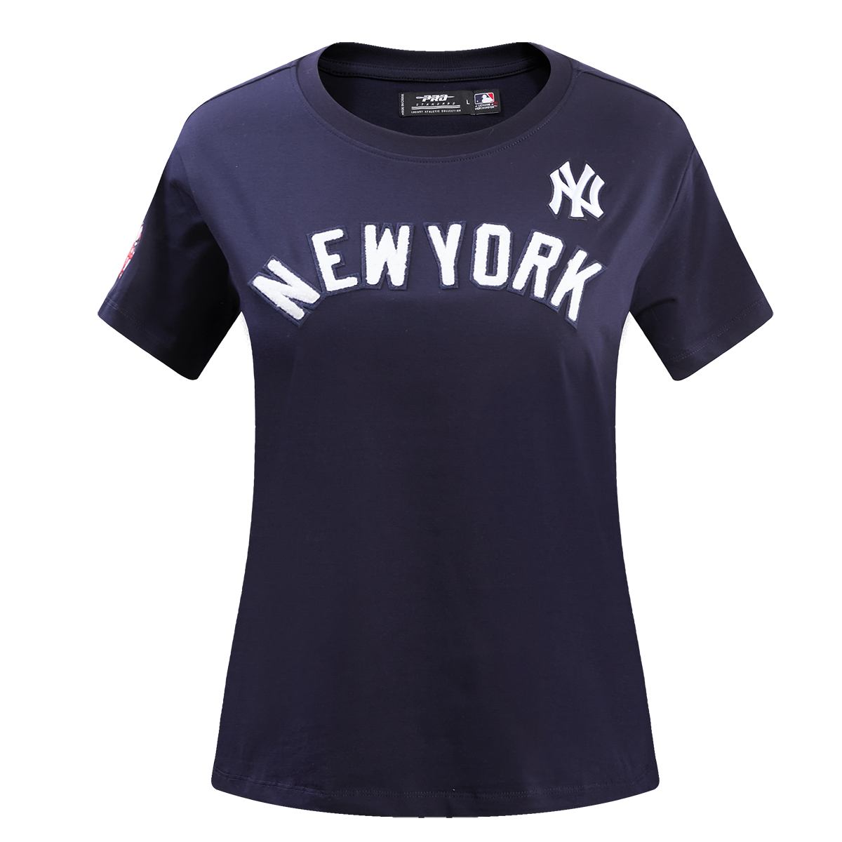 MANGA CORTA MLB NEW YORK YANKEES CLASSIC ESSENTIALS PARA MUJER