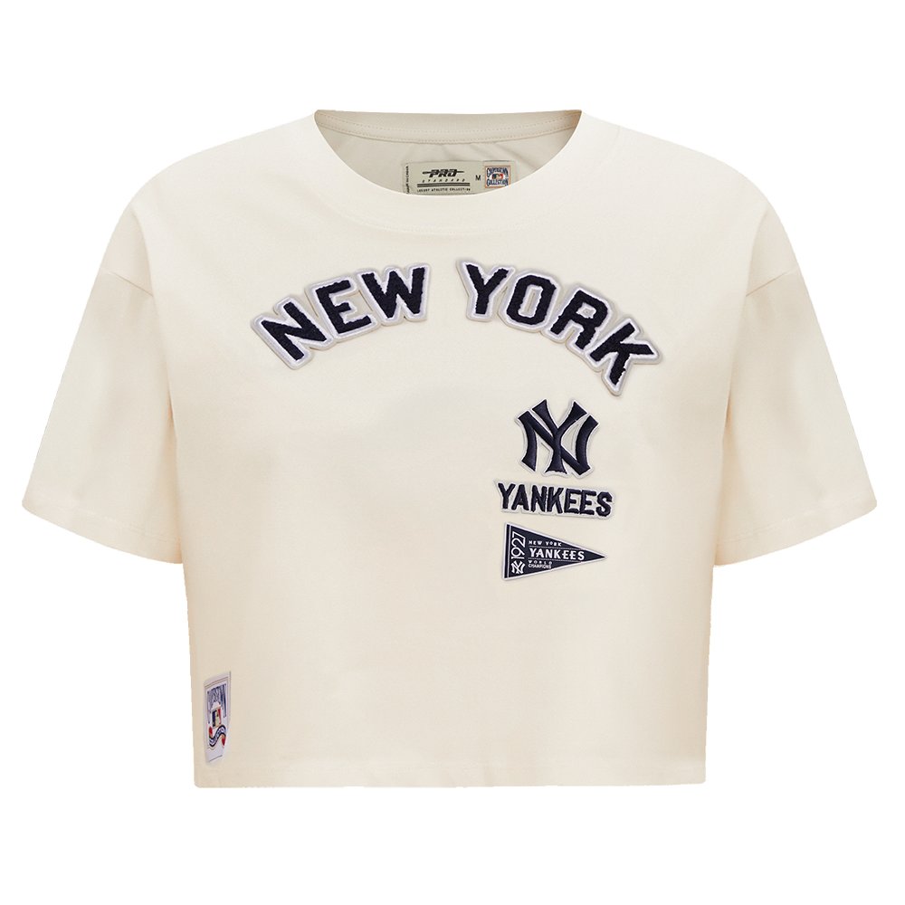 MANGA CORTA CROP MLB NEW YORK YANKEES RETRO CLASSICS PARA MUJER