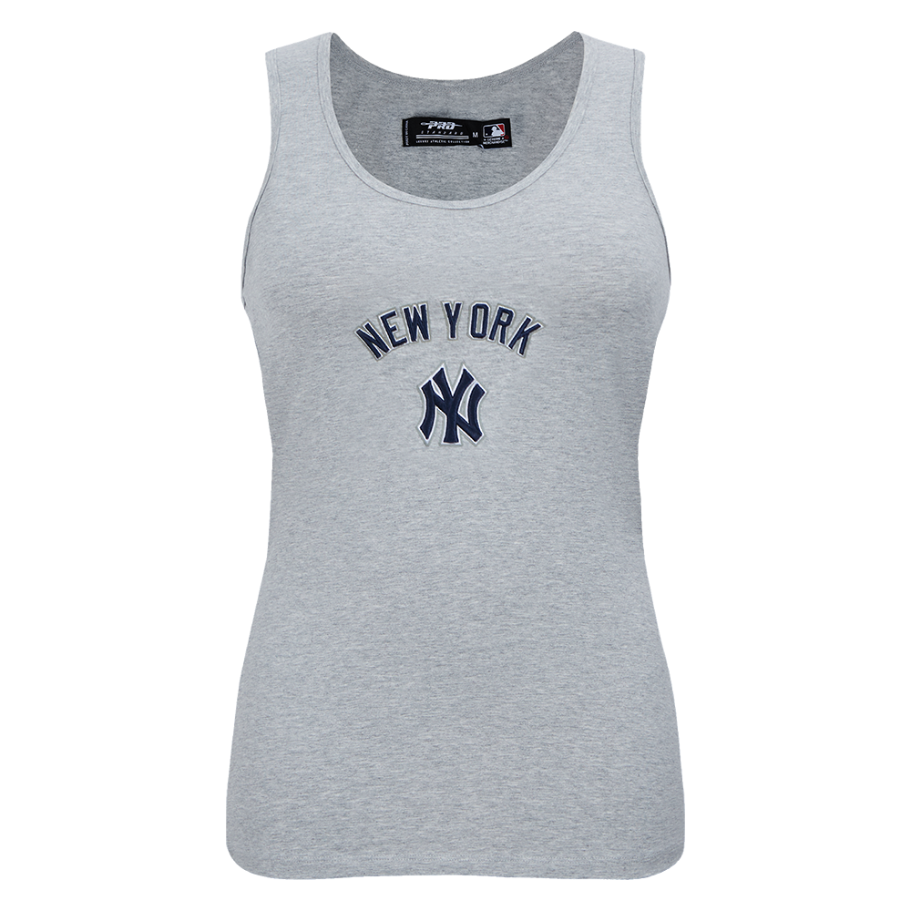 SIN MANGAS DE CORTE RELAJADO MLB NEW YORK YANKEES CLASSIC ESSENTIALS PARA MUJER