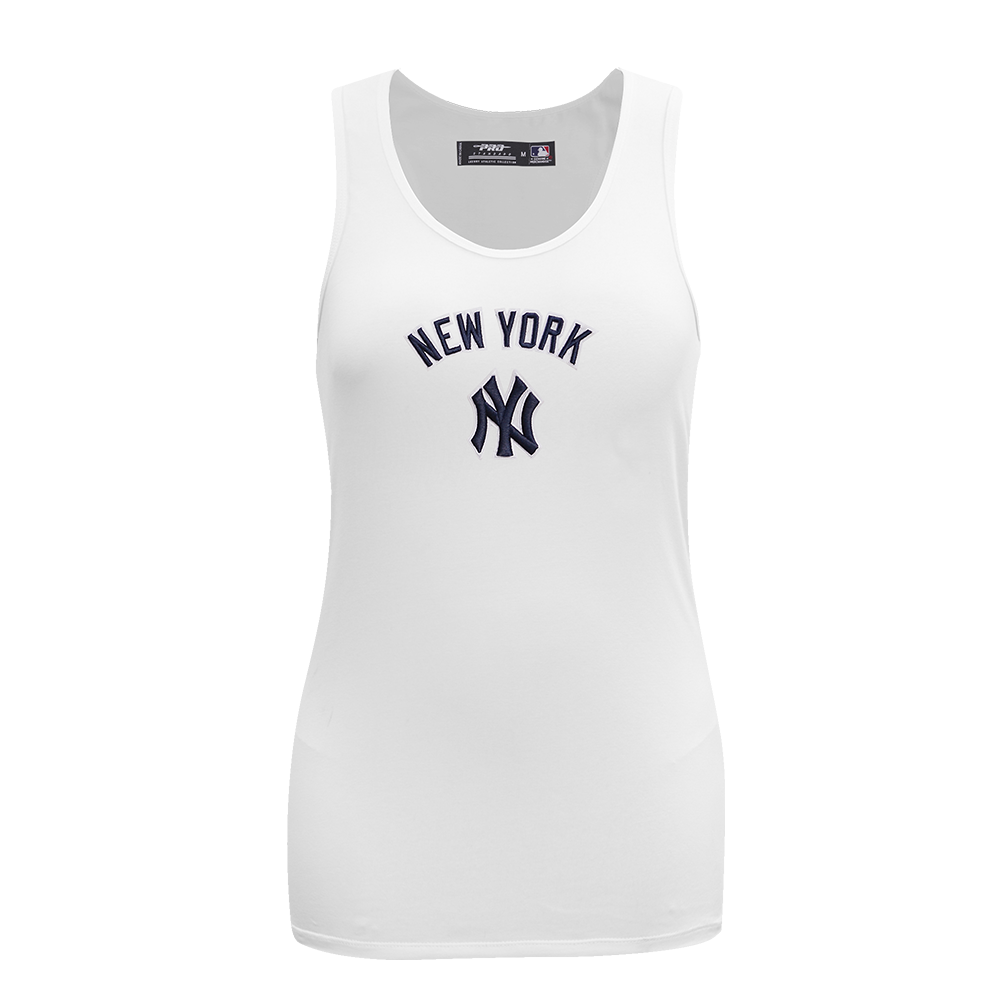 SIN MANGAS DE CORTE RELAJADO MLB NEW YORK YANKEES CLASSIC ESSENTIALS PARA MUJER