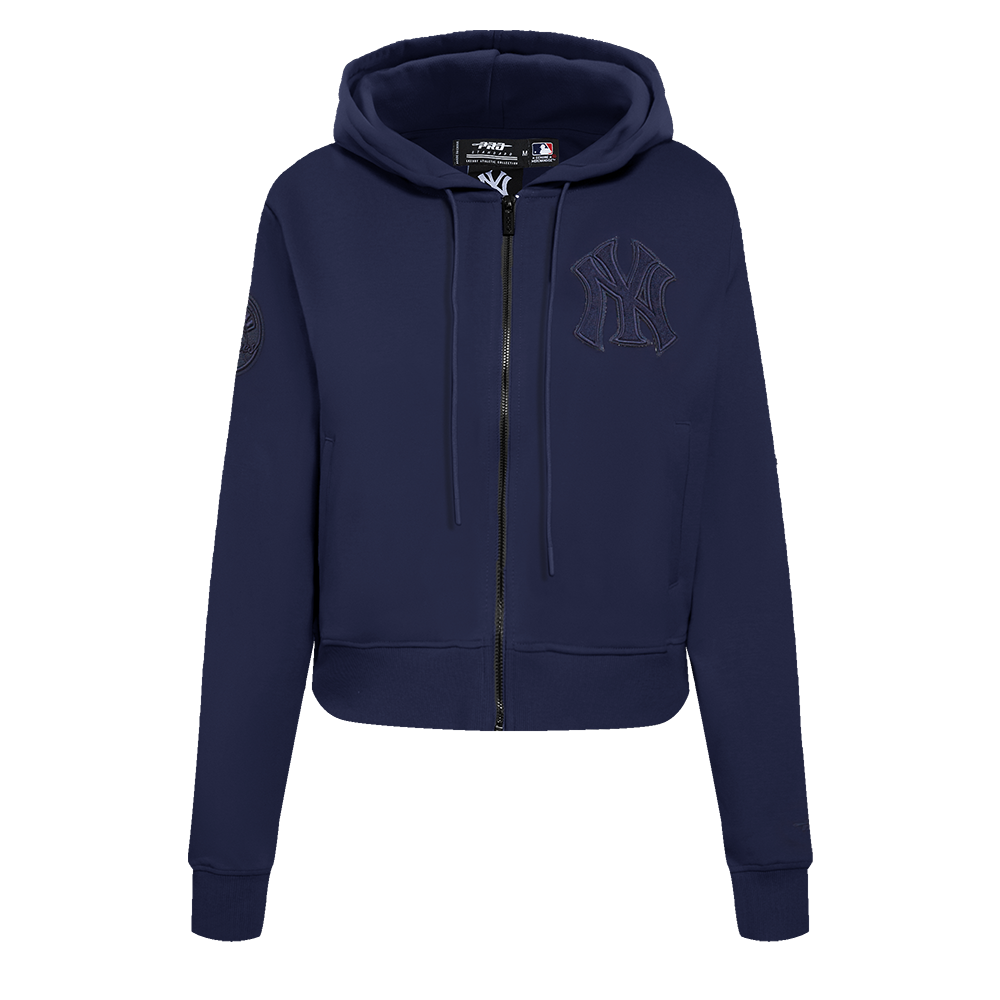 SUDADERA CON CIERRE MLB NEW YORK YANKEES TRIPLE TONAL PARA MUJER