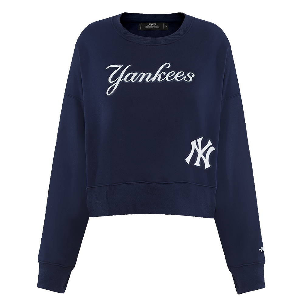 SUDADERA DE CUELLO REDONDO MLB NEW YORK YANKEES GAME DAY CLASSICS PARA MUJER
