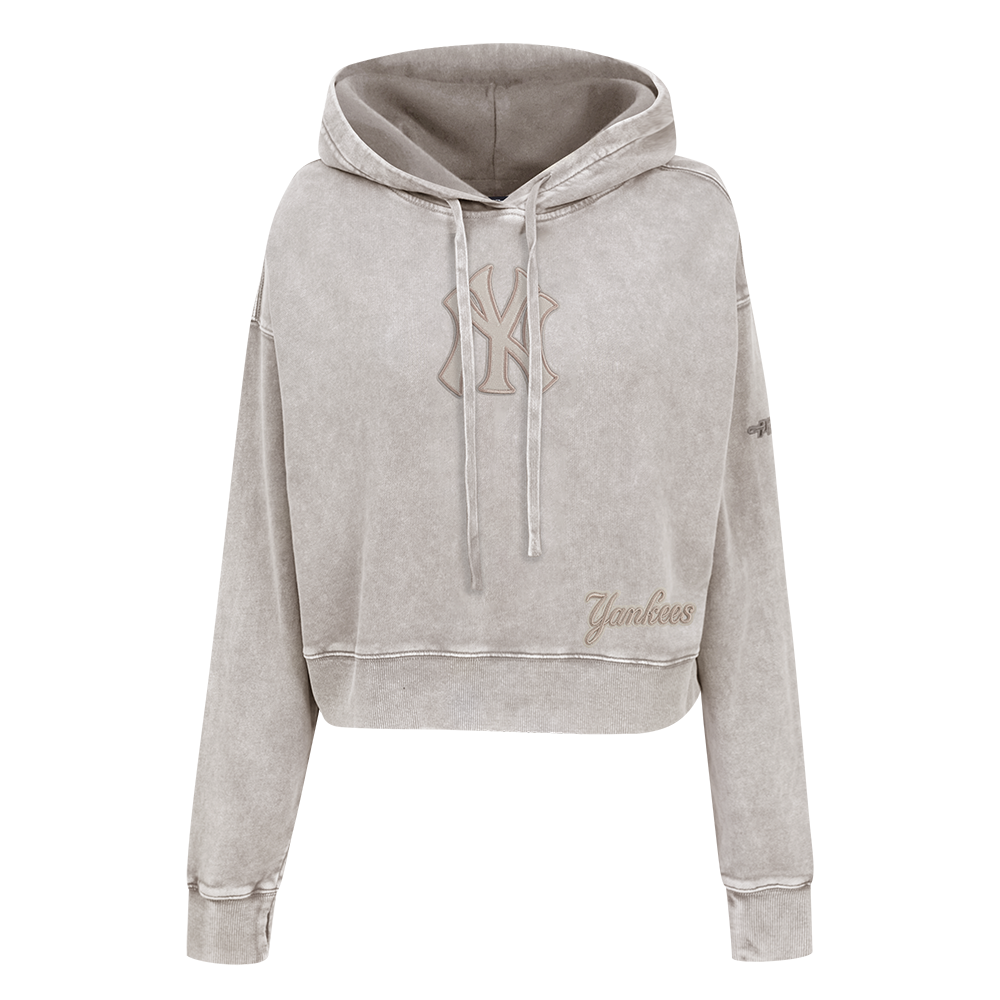 SUDADERA CON GORRO MLB NEW YORK YANKEES WASHED CLASSIC PARA MUJER