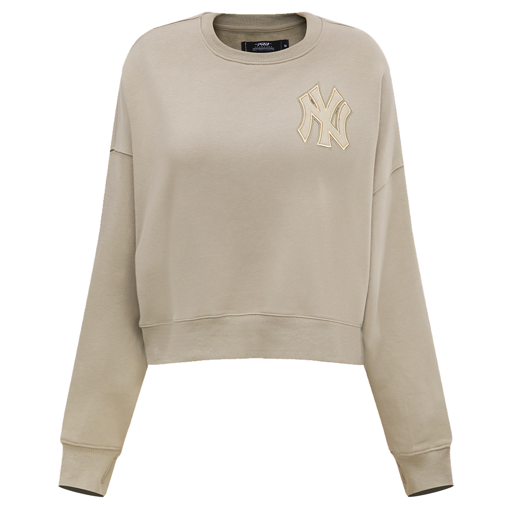 SUDADERA DE CUELLO REDONDO MLB NEW YORK YANKEES NEUTRAL PARA MUJER