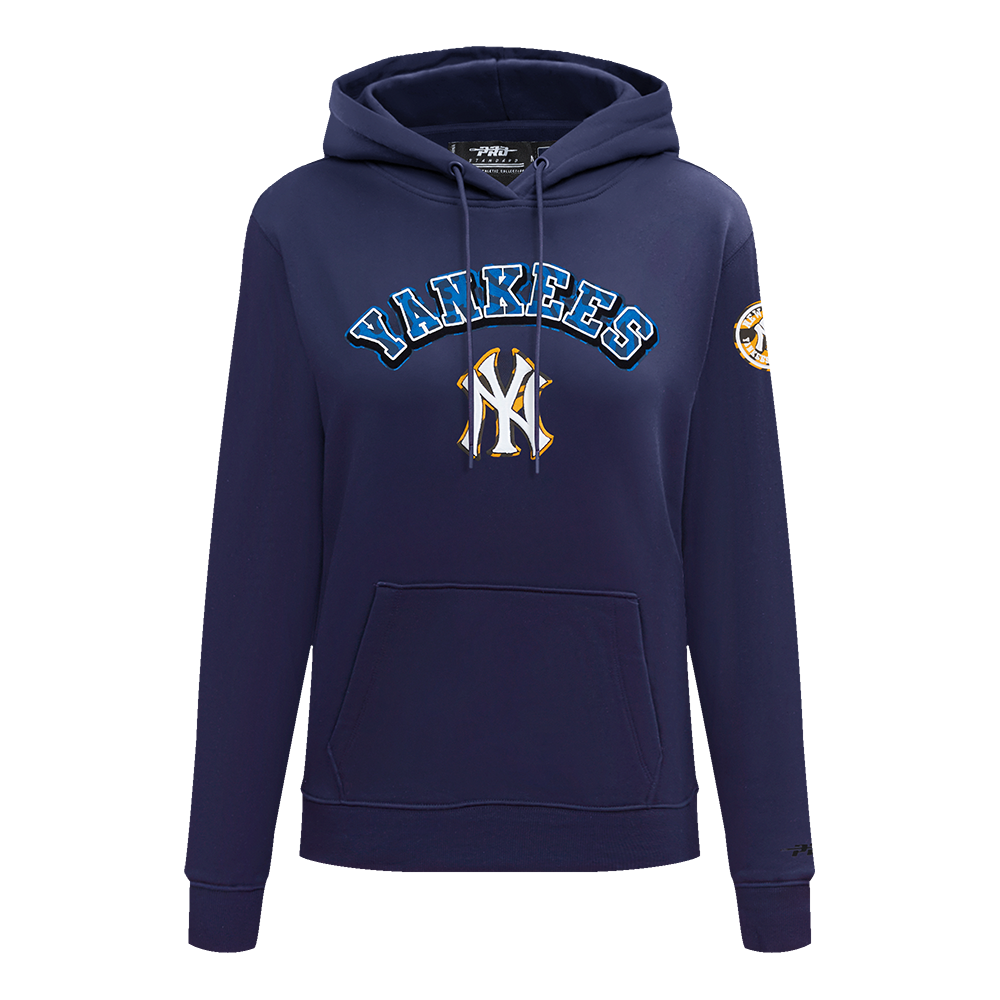 SUDADERA CON GORRO MLB NEW YORK YANKEES ANIMAL PRINT PARA MUJER