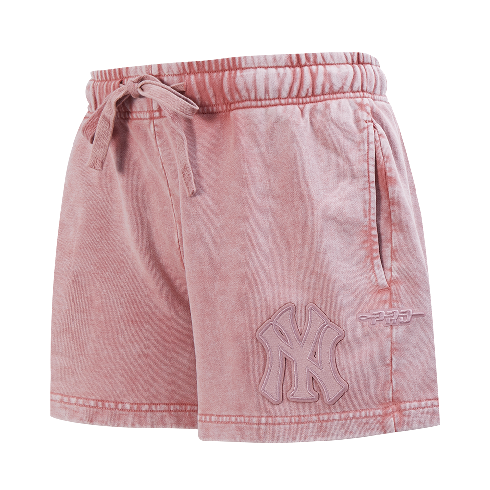 SHORTS DE ALGODÓN MLB NEW YORK YANKEES WASHED CLASSIC PARA MUJER