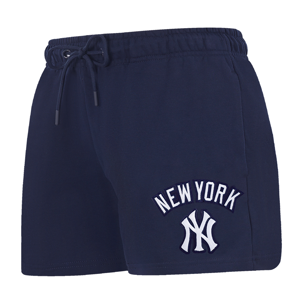 SHORTS DE ALGODÓN MLB NEW YORK YANKEES CLASSIC ESSENTIALS PARA MUJER
