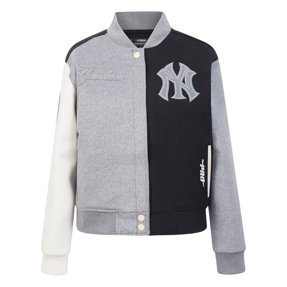 CHAMARRA UNIVERSITARIA MLB NEW YORK YANKEES REVERSE FRENCH TERRY PARA MUJER