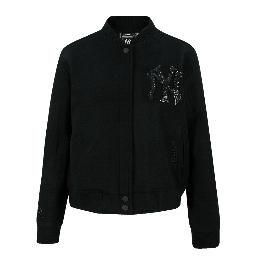 CHAMARRA UNIVERSITARIA MLB NEW YORK YANKEES WASHED CRYSTALLINE PARA MUJER