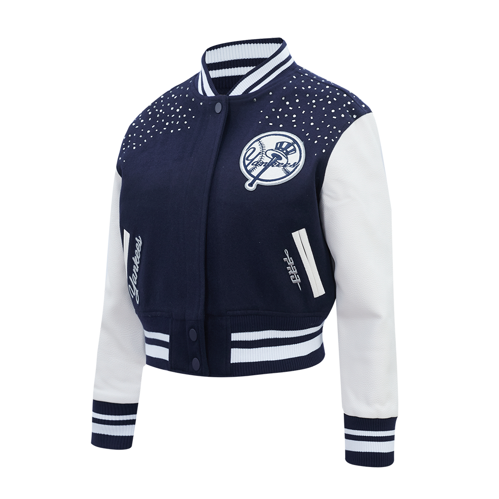 CHAMARRA UNIVERSITARIA MLB NEW YORK YANKEES LEGACY PARA MUJER