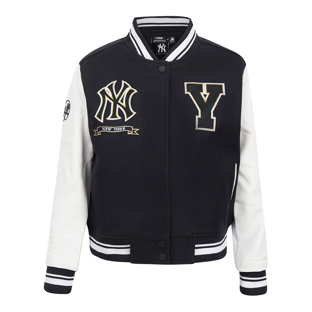 CHAMARRA UNIVERSITARIA MLB NEW YORK YANKEES PRO PREP PARA MUJER