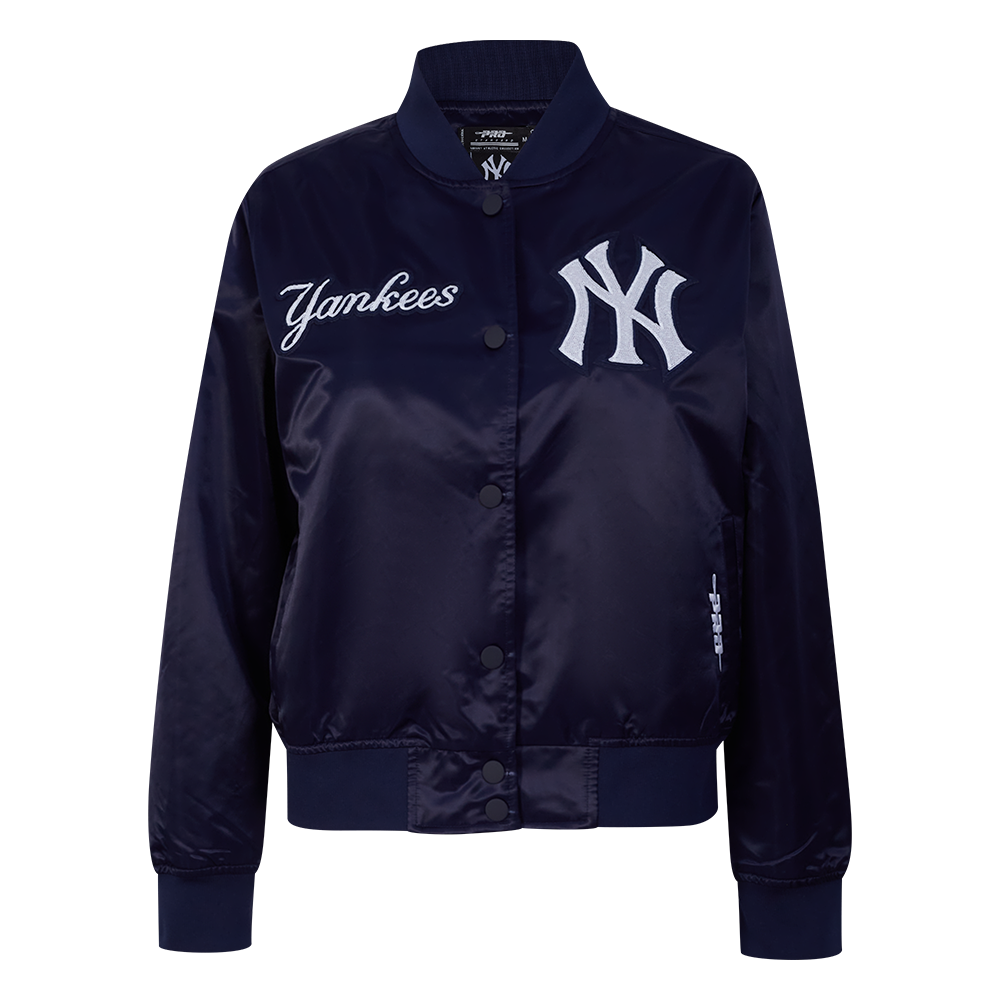 CHAMARRA DE SATÍN MLB NEW YORK YANKEES GAME DAY CLASSICS PARA MUJER