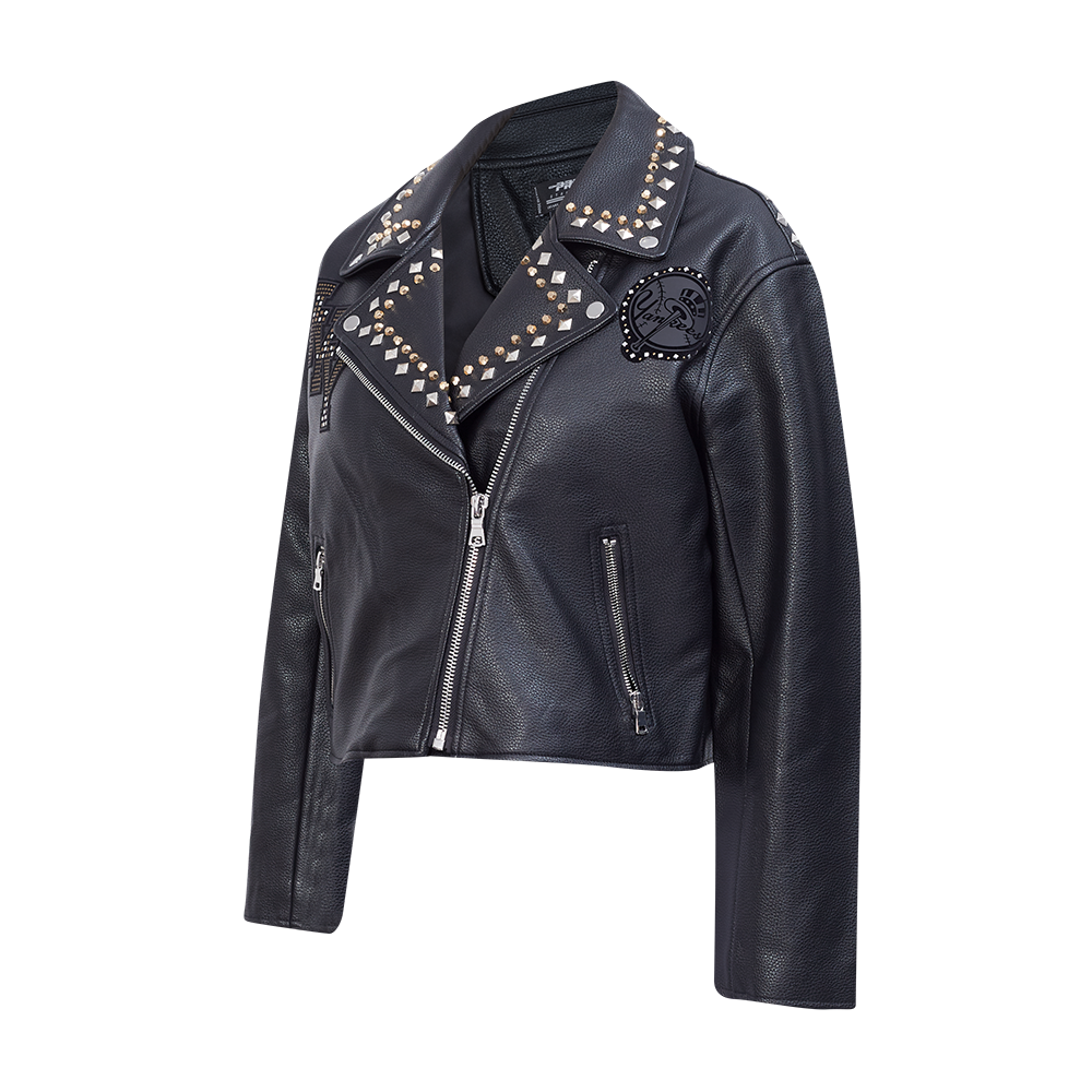 CHAMARRA DE PIEL MLB NEW YORK YANKEES LEATHER JACKETS PARA MUJER