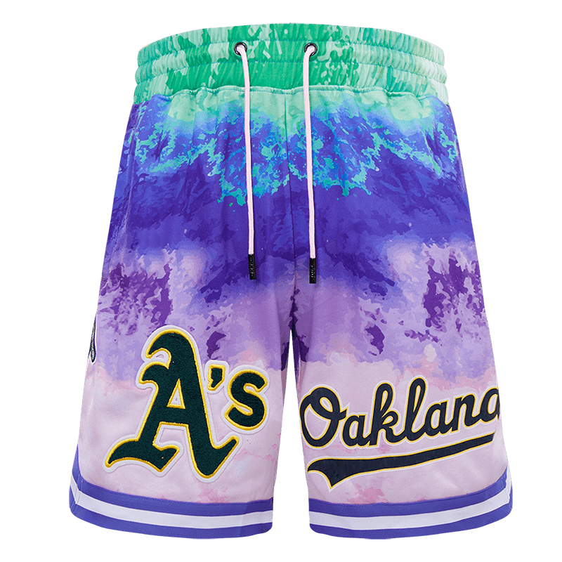 SHORTS DE BASQUETBOL MLB OAKLAND ATHLETICS CLASSIC CHENILLE