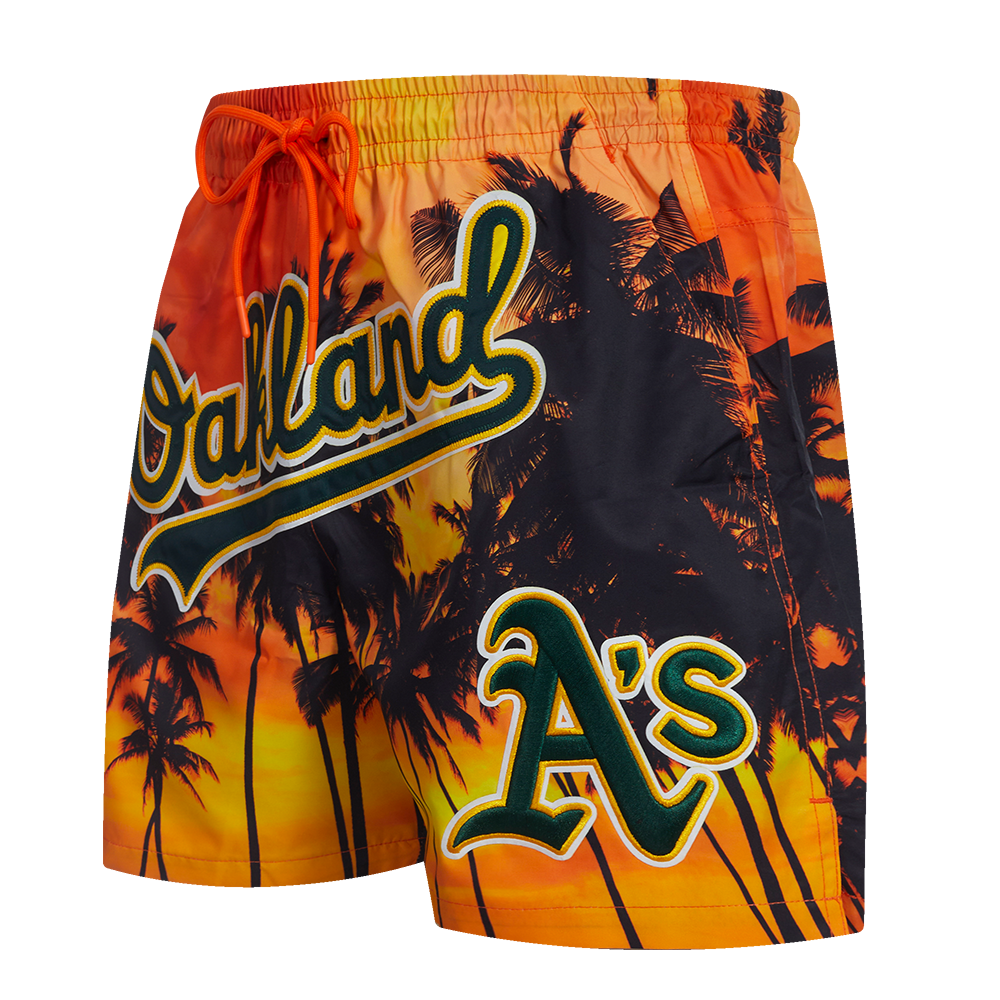 SHORTS DE ALGODÓN MLB OAKLAND ATHLETICS AOP