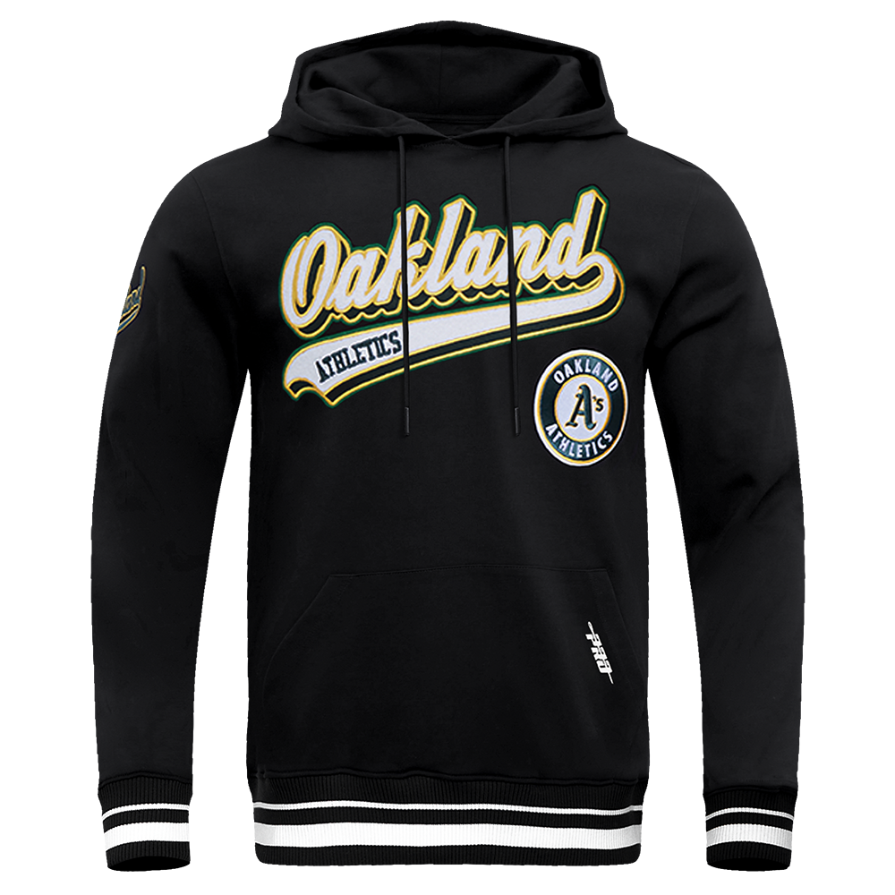 SUDADERA CON GORRO MLB OAKLAND ATHLETICS SCRIPT TAIL