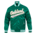 CHAMARRA DE SATÍN MLB OAKLAND ATHLETICS SCRIPT TAIL
