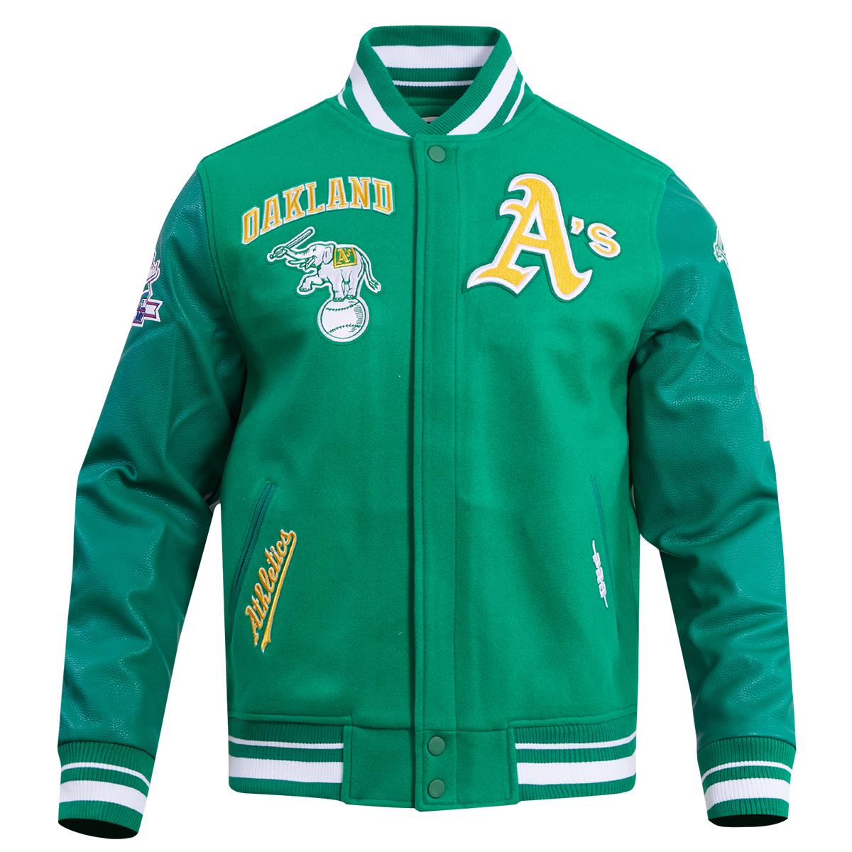 CHAMARRA UNIVERSITARIA MLB OAKLAND ATHLETICS RETRO CLASSICS
