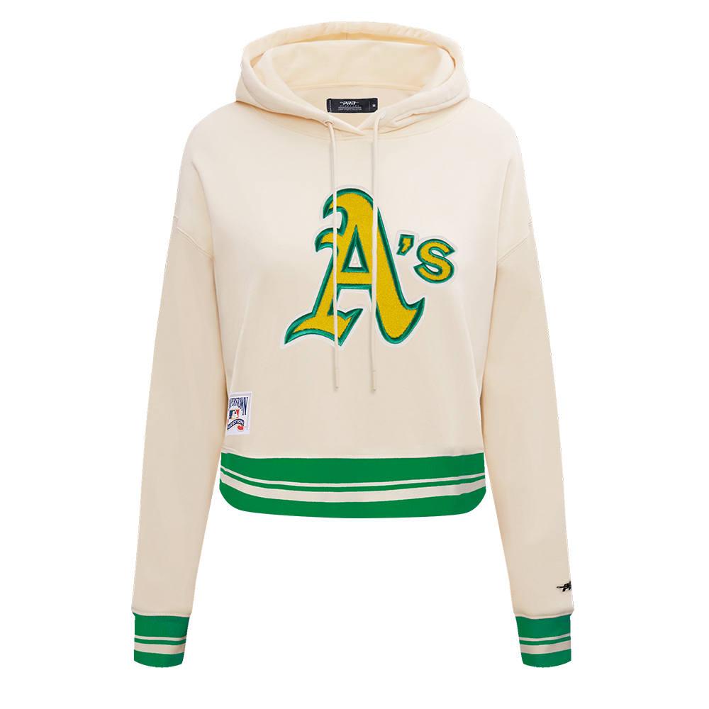 SUDADERA CON GORRO MLB OAKLAND ATHLETICS RETRO CLASSICS PARA MUJER