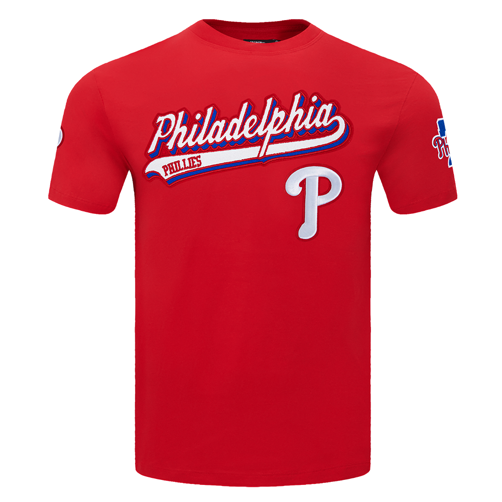 MANGA CORTA MLB PHILADELPHIA PHILLIES SCRIPT TAIL