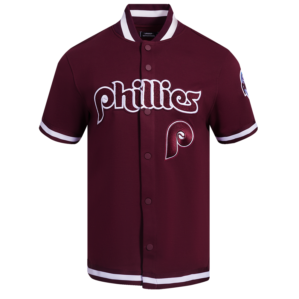 SOBRECAMISA DE MANGA CORTA MLB PHILADELPHIA PHILLIES CLASSIC CHENILLE