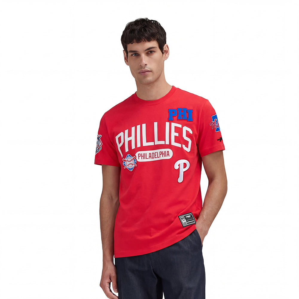 MANGA CORTA MLB PHILADELPHIA PHILLIES LETTERMAN
