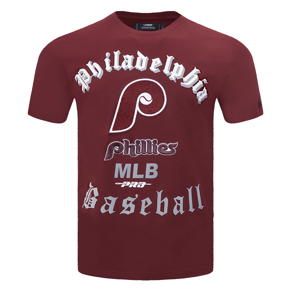 MANGA CORTA MLB PHILADELPHIA PHILLIES OLD ENGLISH