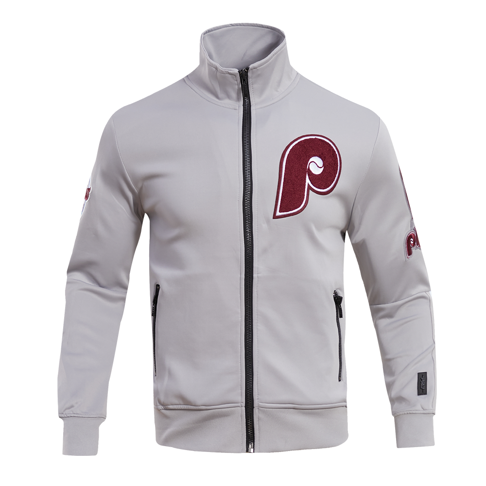 CHAMARRA DE MEZCLILLA MLB PHILADELPHIA PHILLIES CLASSIC TRACK