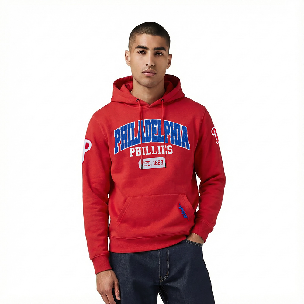 SUDADERA CON GORRO MLB PHILADELPHIA PHILLIES CITY ARCH