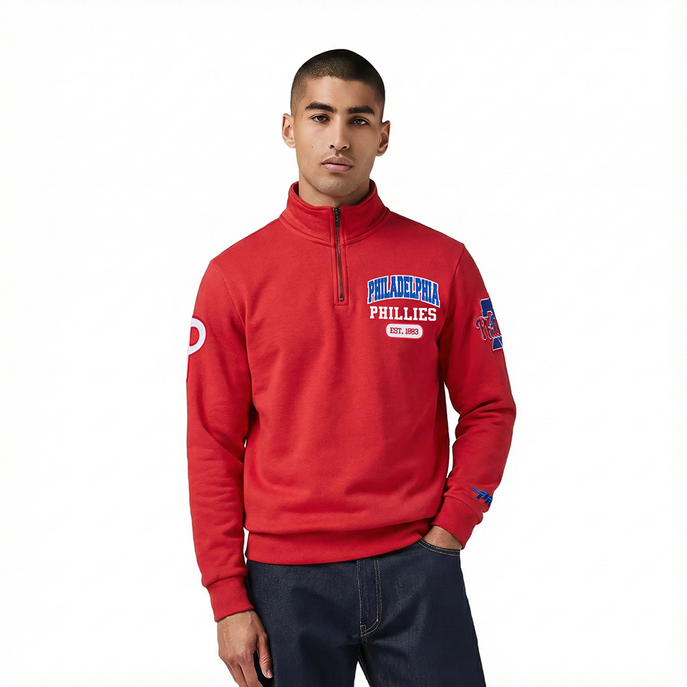 SUÉTER DE CUELLO REDONDO MLB PHILADELPHIA PHILLIES CITY ARCH
