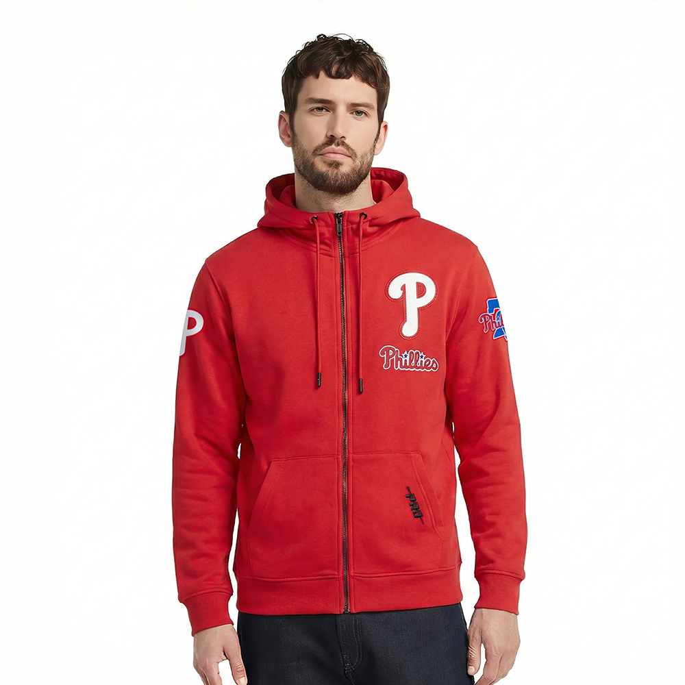 SUDADERA CON CIERRE MLB PHILADELPHIA PHILLIES CLASSIC CHENILLE