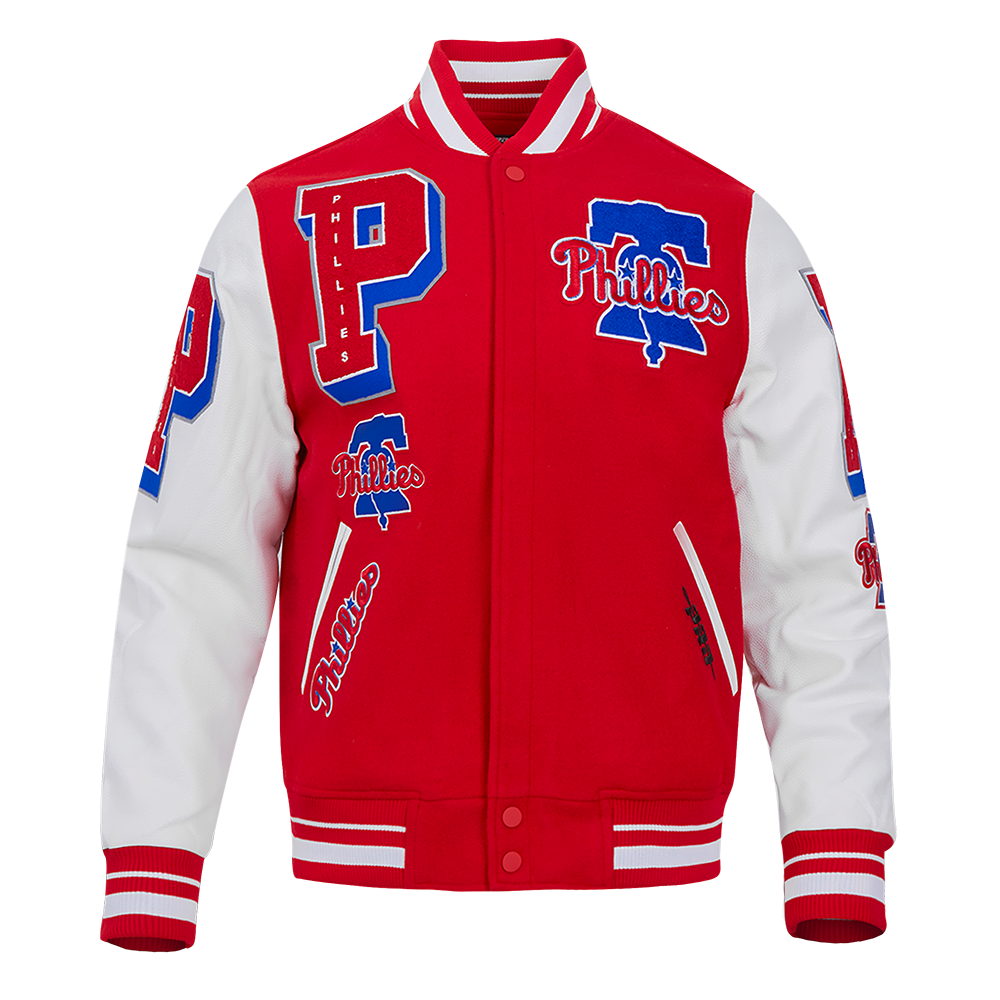 CHAMARRA UNIVERSITARIA MLB PHILADELPHIA PHILLIES MASH UP