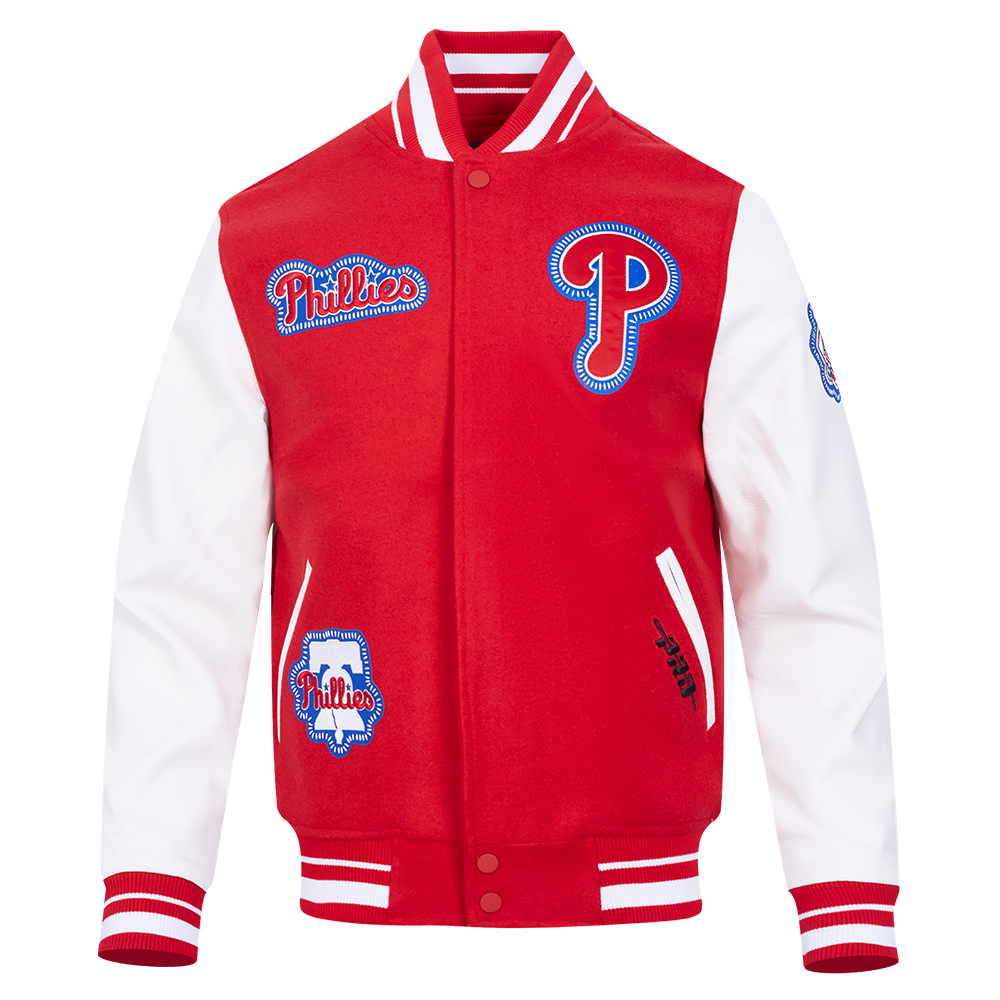CHAMARRA UNIVERSITARIA MLB PHILADELPHIA PHILLIES DIY PICK STITCH