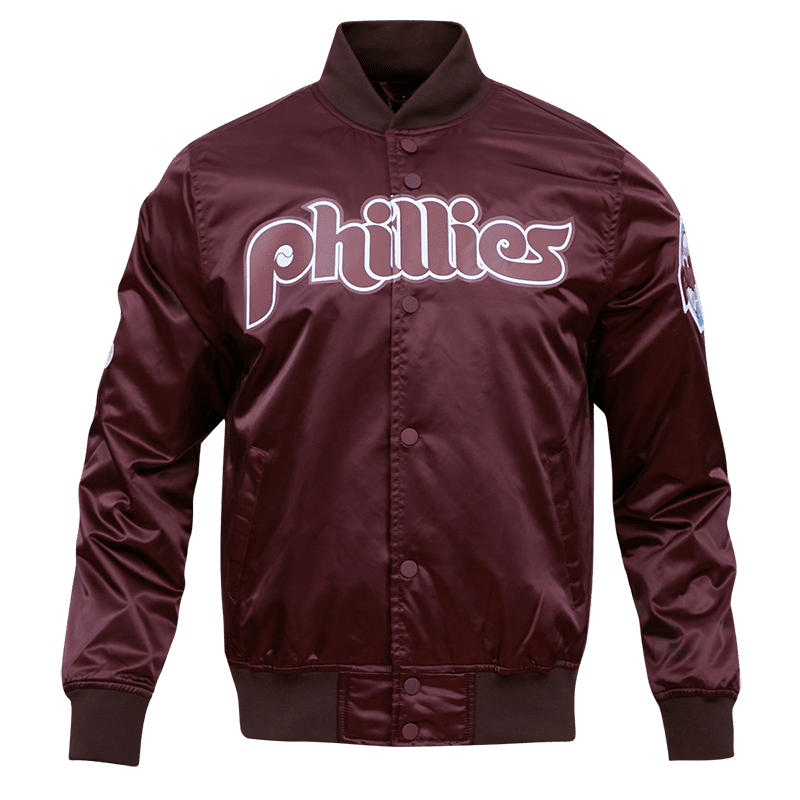 CHAMARRA DE SATÍN MLB PHILADELPHIA PHILLIES CLASSIC SATIN