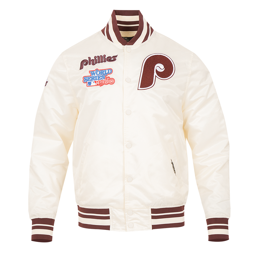 CHAMARRA DE SATÍN MLB PHILADELPHIA PHILLIES RETRO CLASSICS