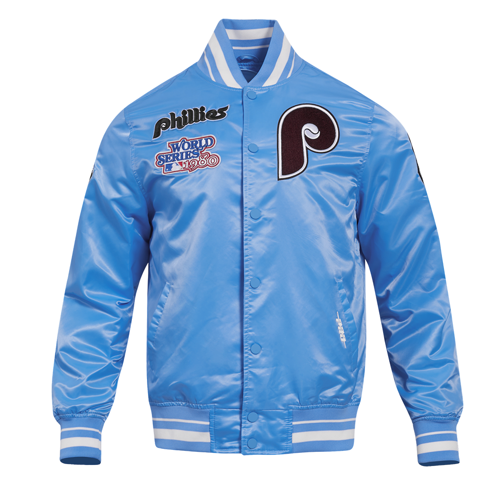 CHAMARRA DE SATÍN MLB PHILADELPHIA PHILLIES RETRO CLASSICS