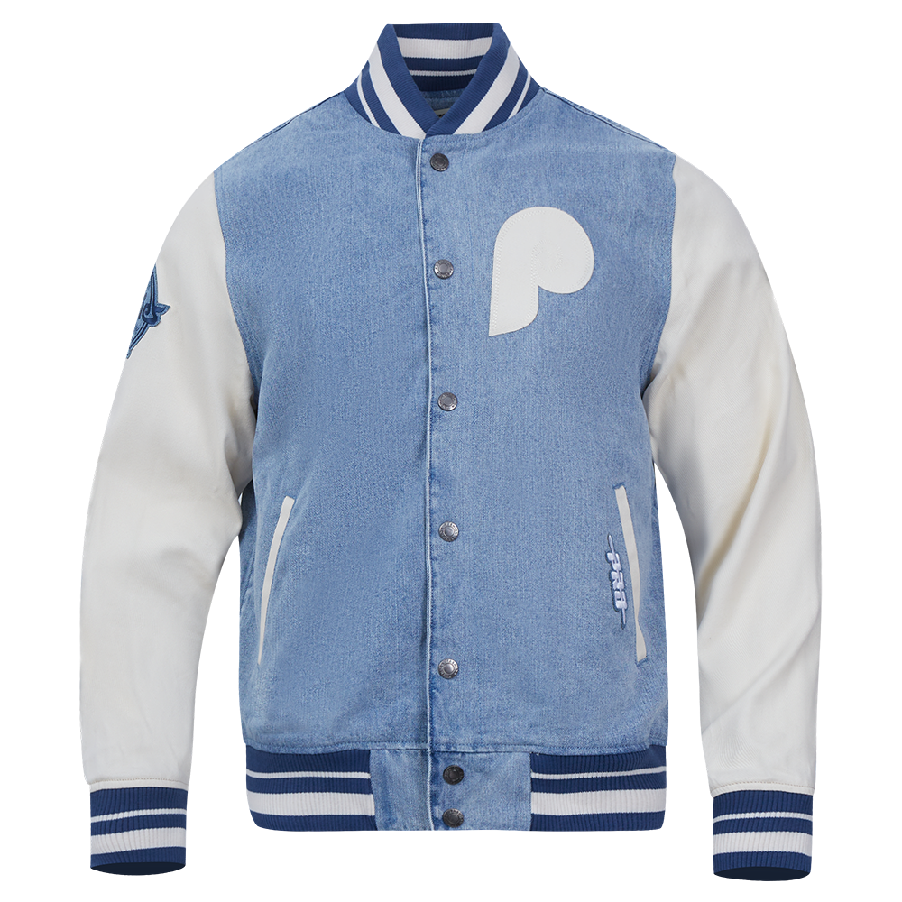 CHAMARRA UNIVERSITARIA MLB PHILADELPHIA PHILLIES VARSITY BLUES