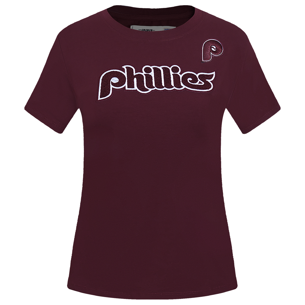 MANGA CORTA MLB PHILADELPHIA PHILLIES CLASSIC ESSENTIALS PARA MUJER