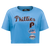 MANGA CORTA MLB PHILADELPHIA PHILLIES RETRO CLASSICS PARA MUJER