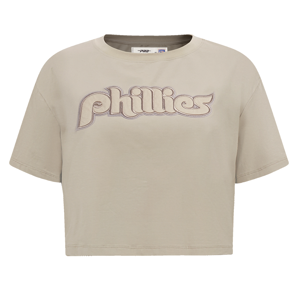 MANGA CORTA MLB PHILADELPHIA PHILLIES NEUTRAL PARA MUJER