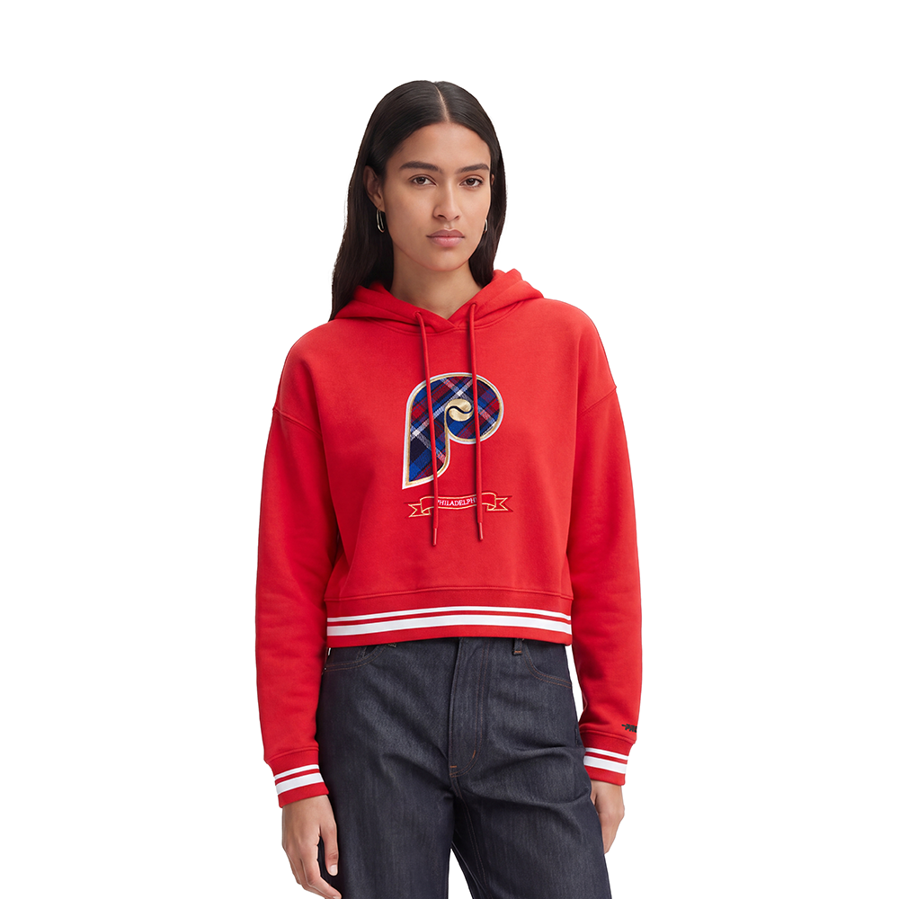 SUDADERA CON GORRO MLB PHILADELPHIA PHILLIES PRO PREP PARA MUJER