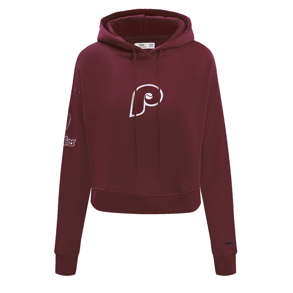 SUDADERA CON GORRO MLB PHILADELPHIA PHILLIES CLASSIC ESSENTIALS PARA MUJER