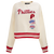 SUDADERA DE CUELLO REDONDO MLB PHILADELPHIA PHILLIES RETRO CLASSICS PARA MUJER