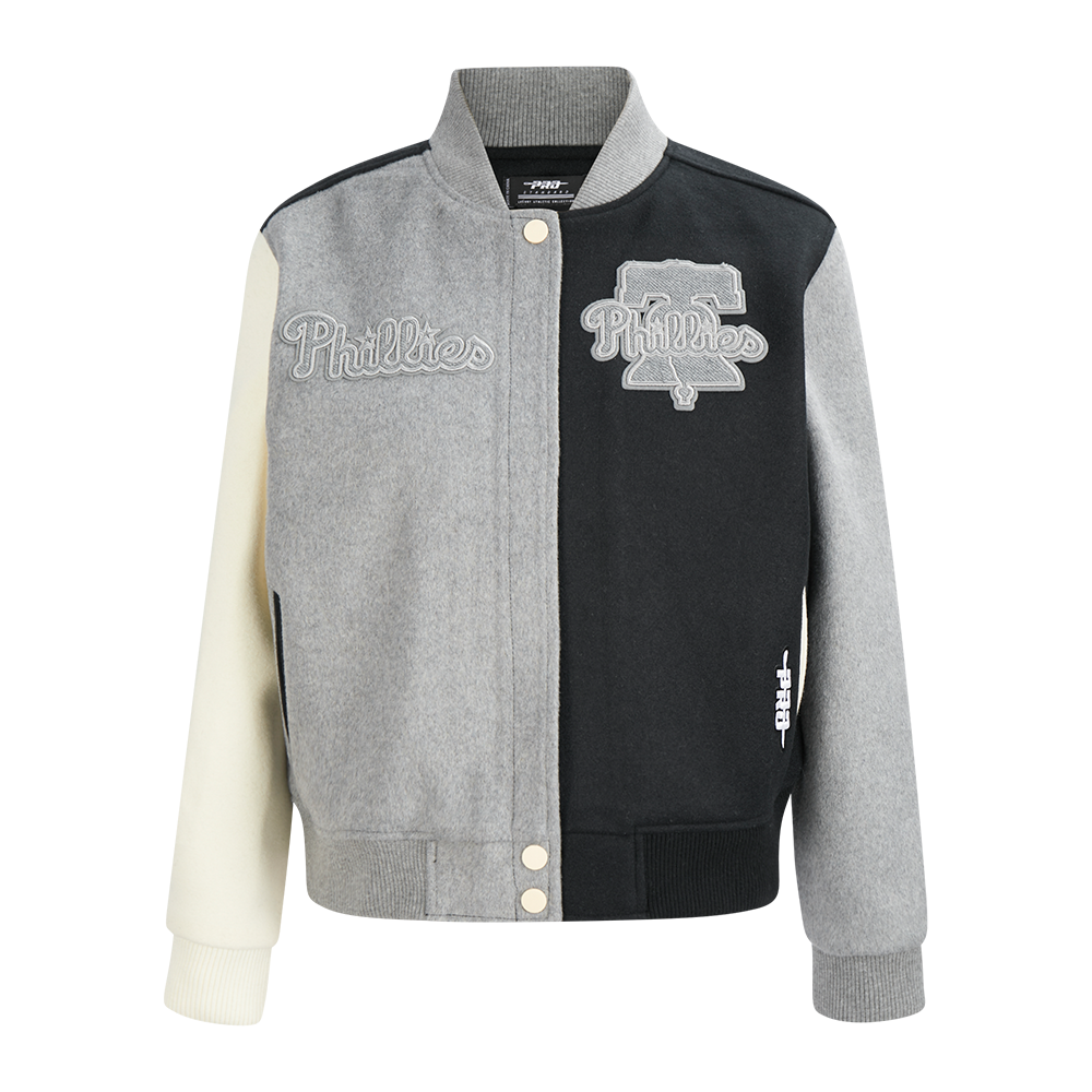 CHAMARRA UNIVERSITARIA MLB PHILADELPHIA PHILLIES REVERSE FRENCH TERRY PARA MUJER