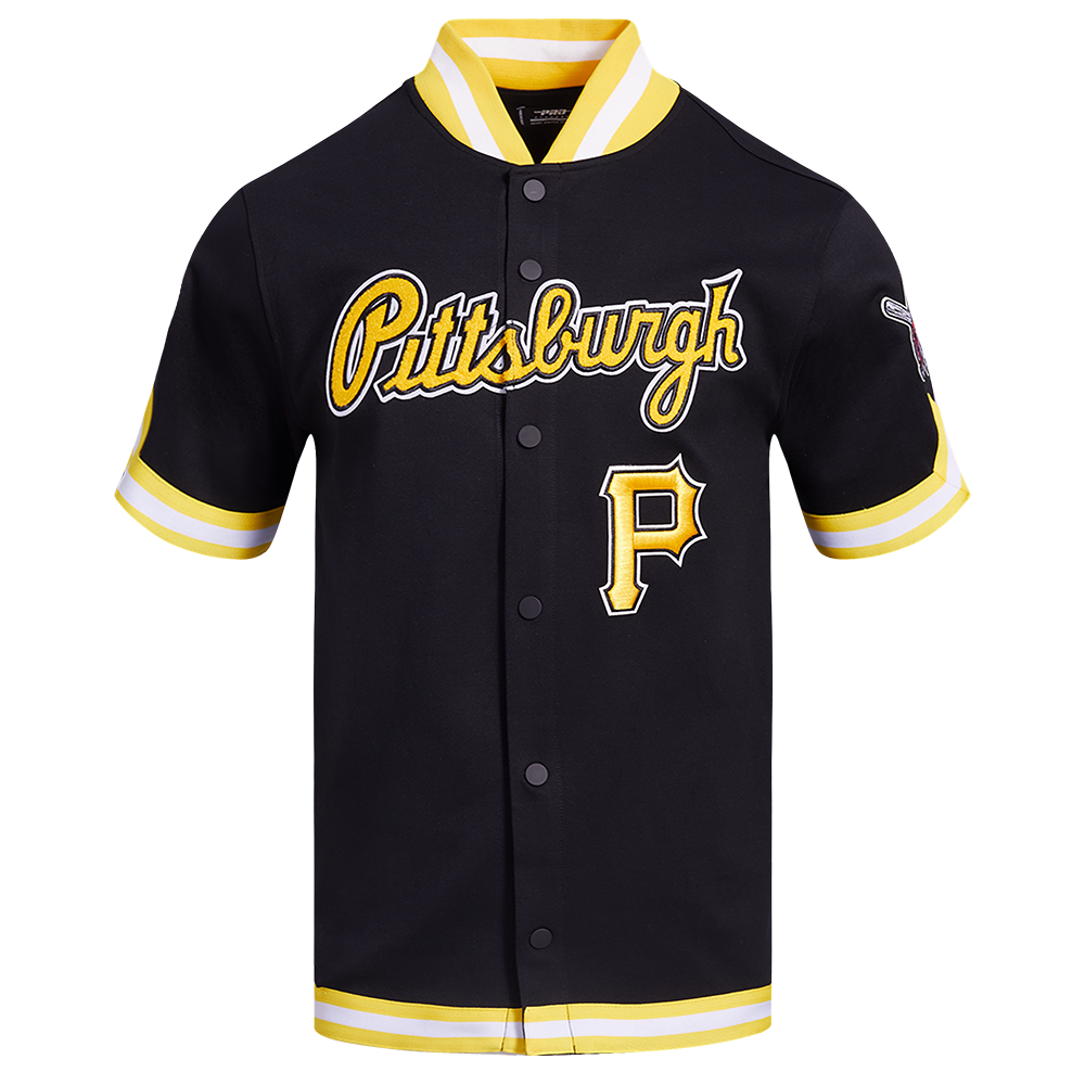 SOBRECAMISA DE MANGA CORTA MLB PITTSBURGH PIRATES CLASSIC CHENILLE