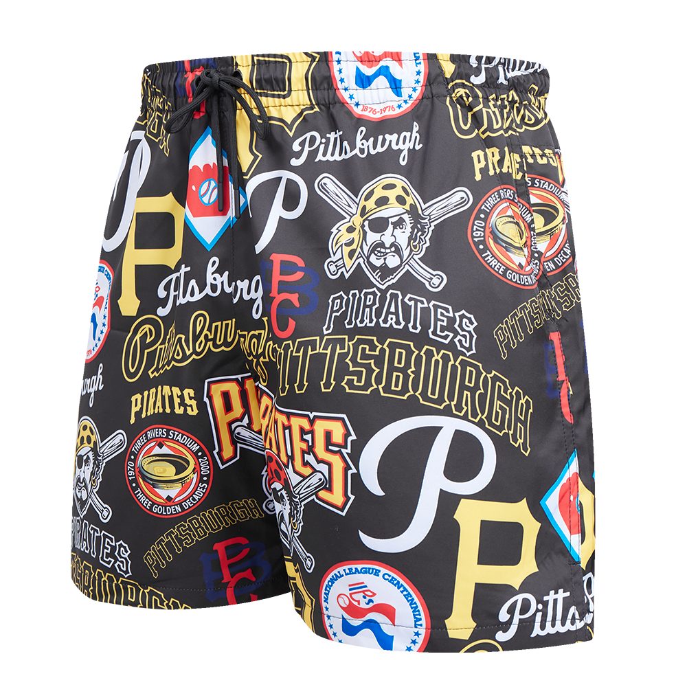 SHORTS DE ALGODÓN MLB PITTSBURGH PIRATES TOSS LOGO