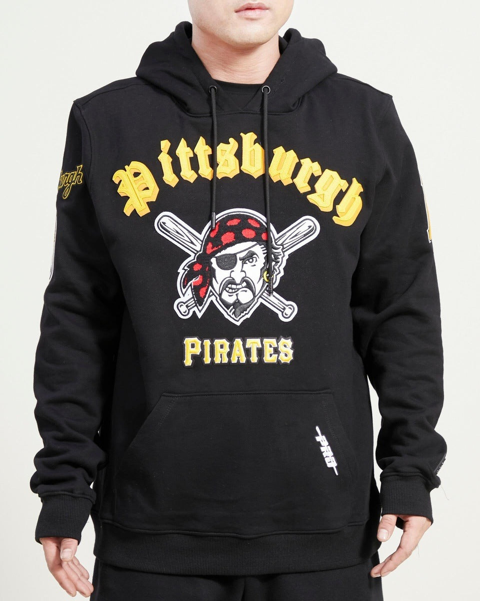 SUDADERA CON GORRO MLB PITTSBURGH PIRATES OLD ENGLISH