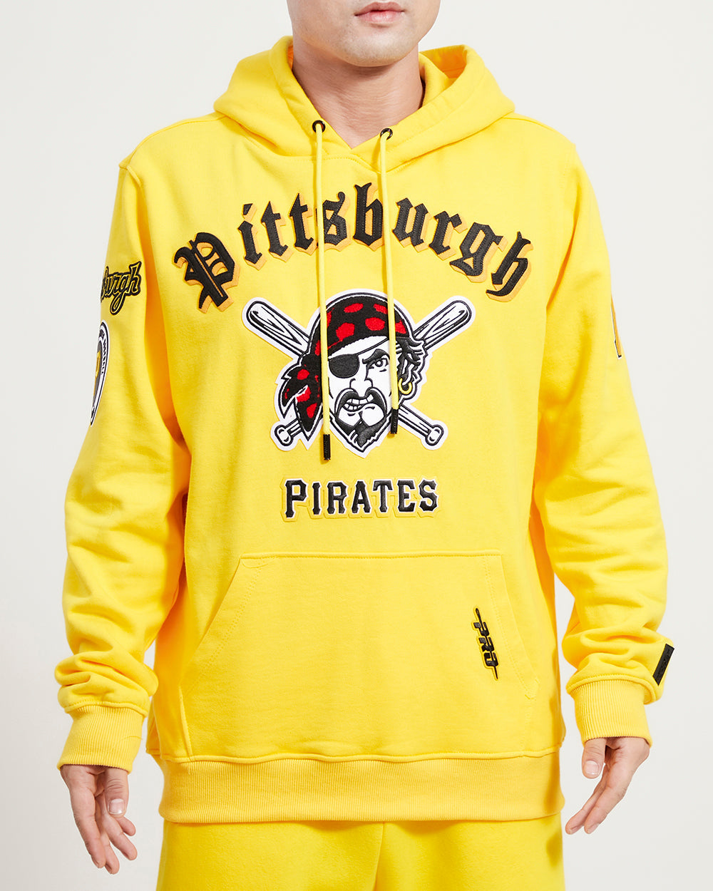 SUDADERA CON GORRO MLB PITTSBURGH PIRATES OLD ENGLISH