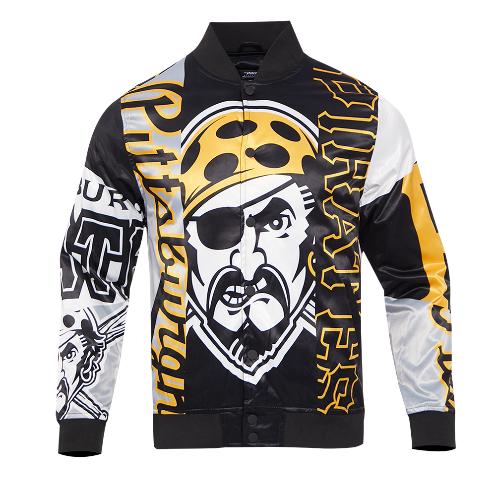 CHAMARRA DE SATÍN MLB PITTSBURGH PIRATES MASH UP